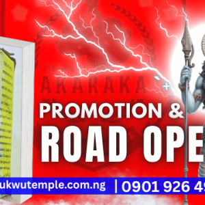Promotion and Road Open Spiritual Temple and Store